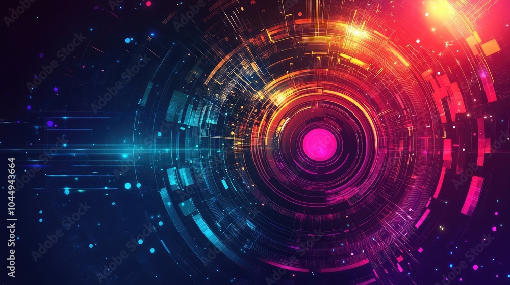 Communication technology background with vector design Communication technology background with vector design