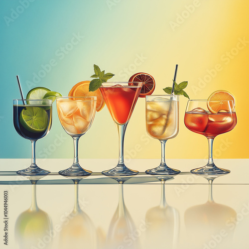 cocktail, alcohol drinks