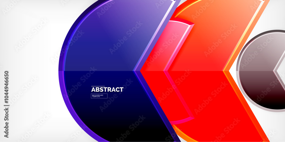 Trendy round shapes with triangular angle design element. Vector Illustration For Wallpaper, Banner, Background, Card, Book Illustration, landing page Trendy round shapes with triangular angle design element. Vector Illustration For Wallpaper, Banner, Background, Card, Book Illustration, landing page