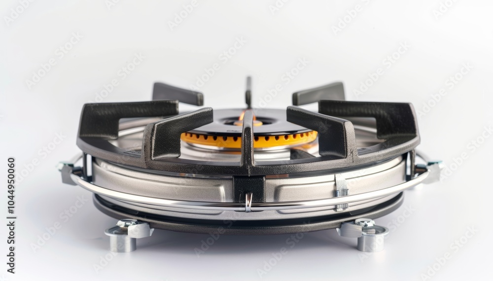 Portable Gas Stove for Outdoor Camping and Emergency Use Generative AI Portable Gas Stove for Outdoor Camping and Emergency Use Generative AI