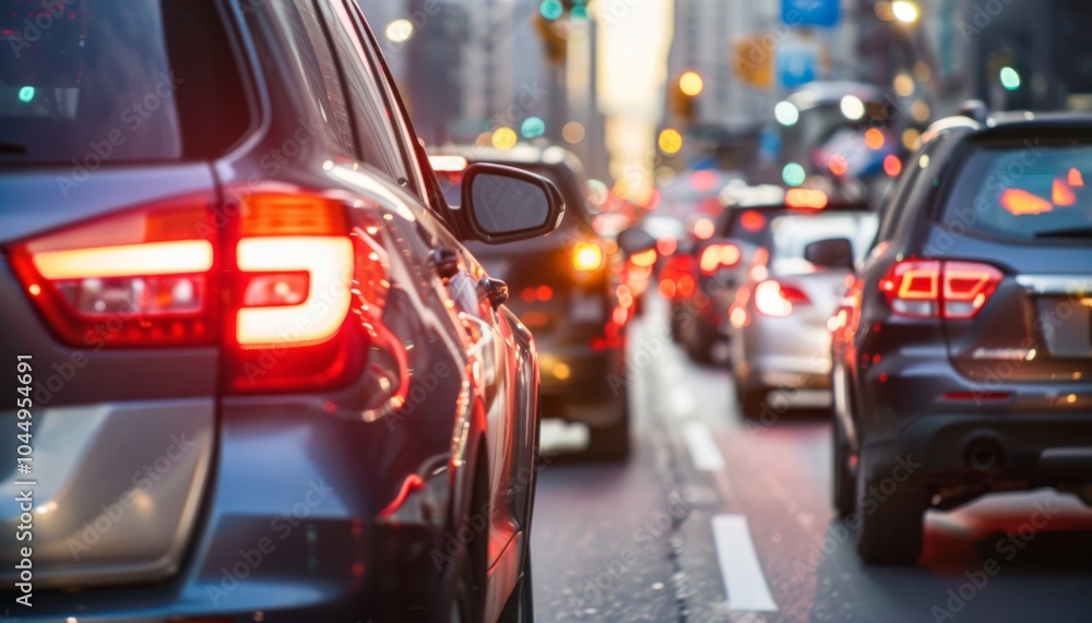 Traffic Congestion on City Street Generative AI Traffic Congestion on City Street Generative AI