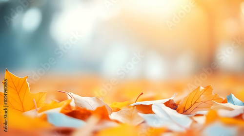 Autumn Leaves Background - ...