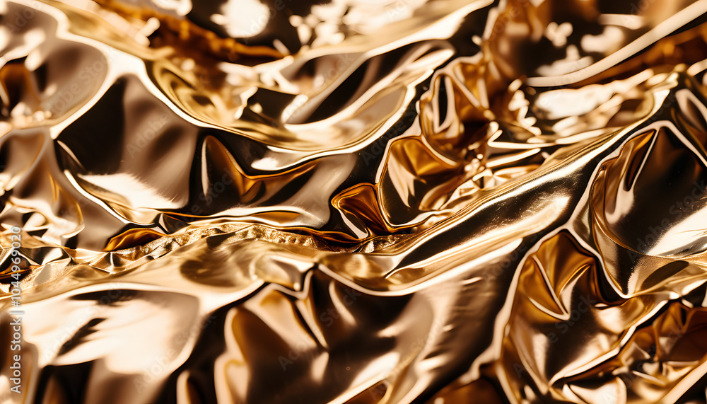 Gold Foil Texture Background. Gold Foil Texture Background.