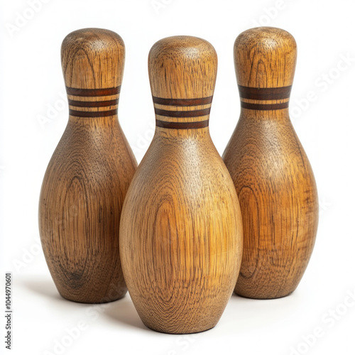 Bowling Pins Isolated