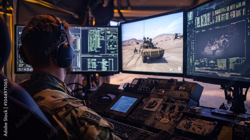 Battlefield command and control, focusing on the systems and strategies used to direct and manage military forces in real time Battlefield command and control, focusing on the systems and strategies used to direct and manage military forces in real time