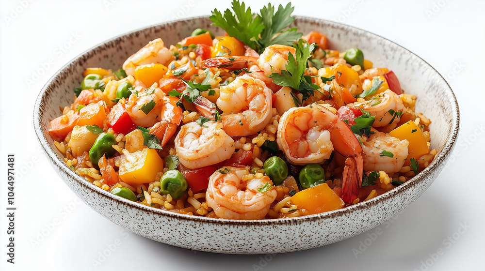 Traditional Paella Dish Traditional Paella Dish