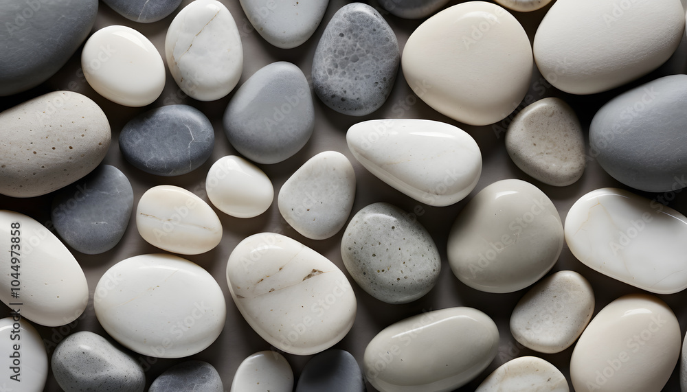 Neutral Toned Pebble Texture Background. Neutral Toned Pebble Texture Background.