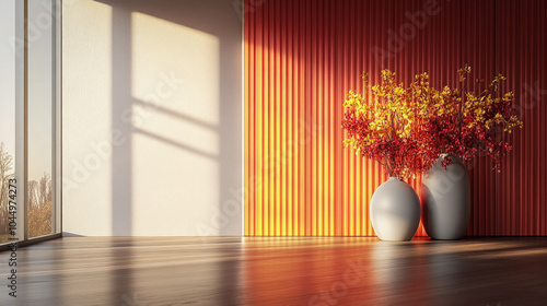 Wallpaper With A Minimalist...