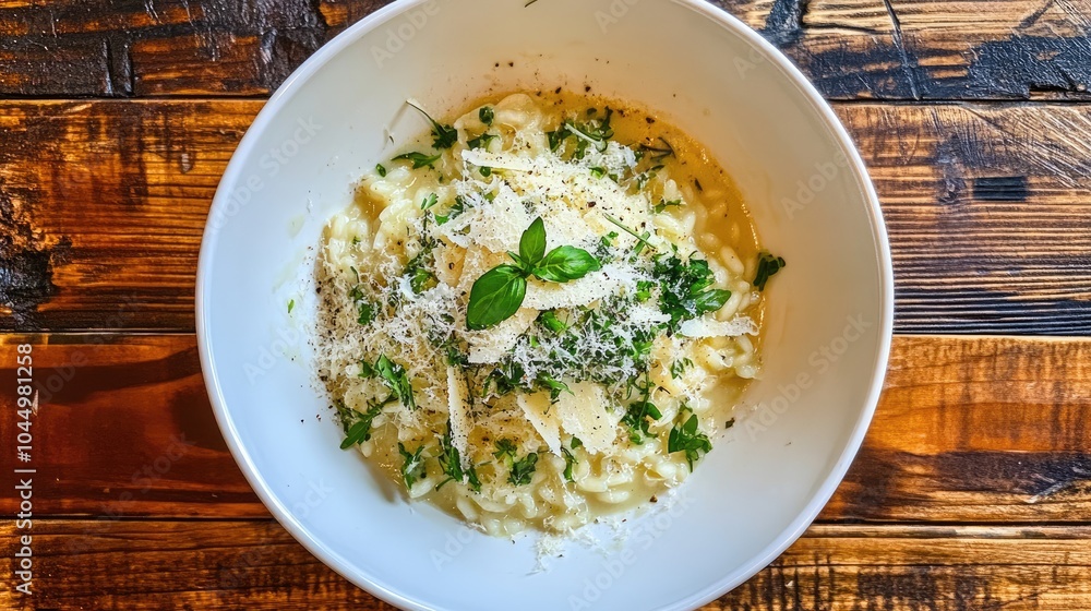 Creamy Risotto with Fresh Herbs and Cheese Creamy Risotto with Fresh Herbs and Cheese