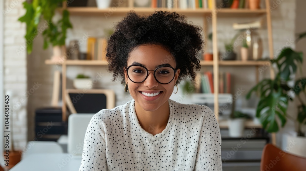 Job seeker attending an online interview via video call with a startup owner Job seeker attending an online interview via video call with a startup owner