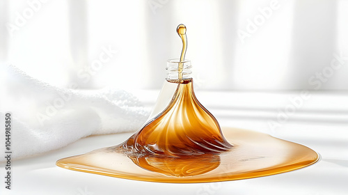 Liquid Droplet Abstract Image