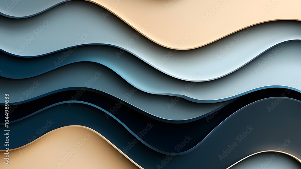 Captivating abstract background with wavy transparent glass shapes soft light reflections and flowing curves creating a sleek futuristic and visually striking composition Captivating abstract background with wavy transparent glass shapes soft light reflections and flowing curves creating a sleek futuristic and visually striking composition
