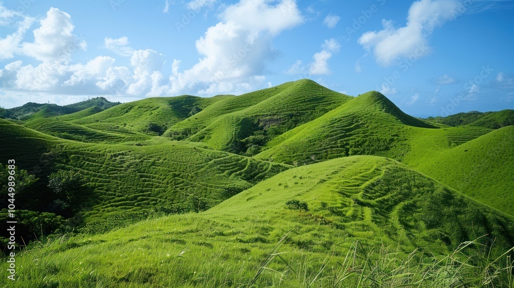 Obraz premium Rolling Green Hills