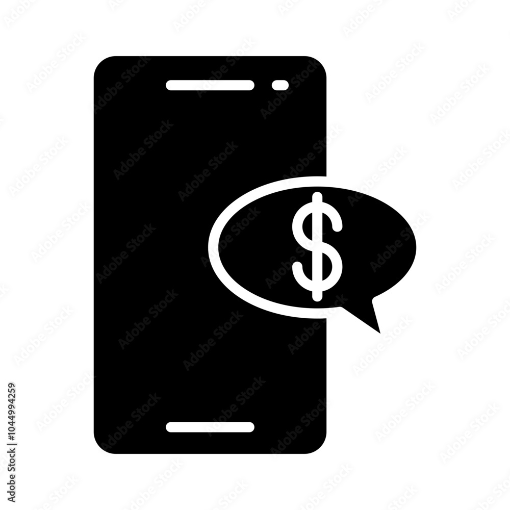 Mobile Payment glyph icon Mobile Payment glyph icon