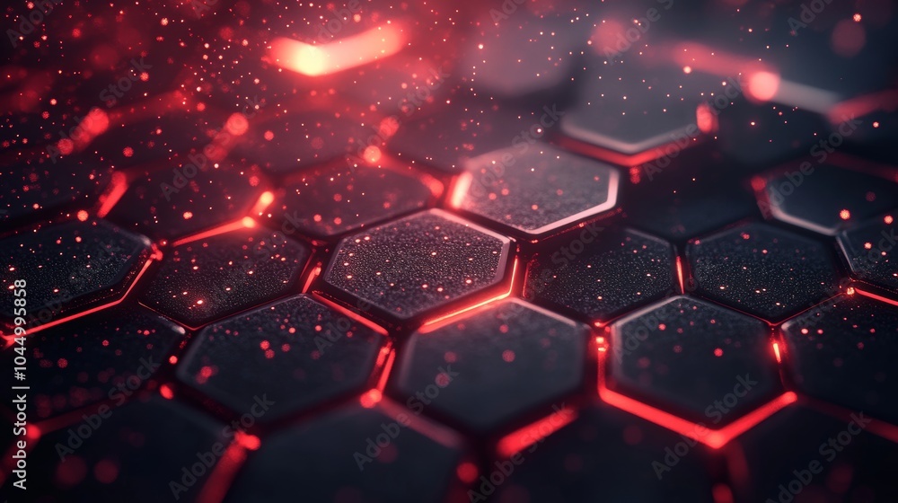Futuristic Hexagonal Abstract, Abstract Red and Black Pattern, Gaming Presentation Background.Concept of abstract art, gaming presentation, digital world, wallpaper, background texture, banner design Futuristic Hexagonal Abstract, Abstract Red and Black Pattern, Gaming Presentation Background.Concept of abstract art, gaming presentation, digital world, wallpaper, background texture, banner design