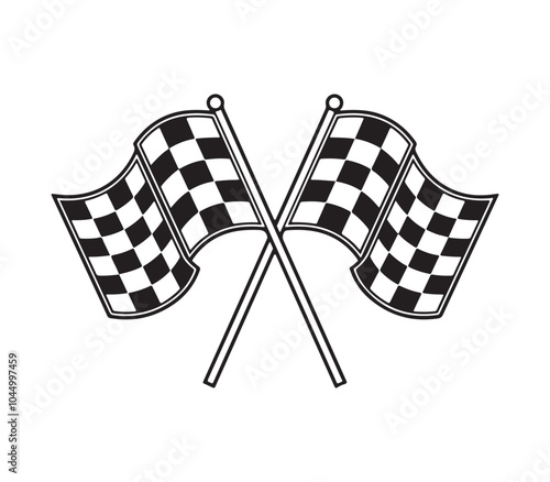 checkered racing flag