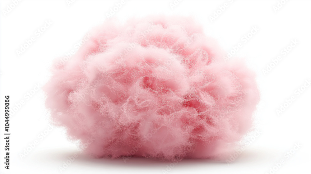 pink sponge isolated on white, pink clouds, pink cloud, cotton candy pink sponge isolated on white, pink clouds, pink cloud, cotton candy