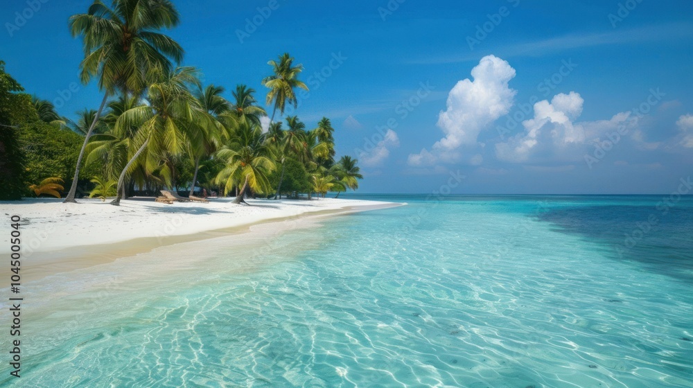 Fototapeta premium Tranquil Tropical Beach