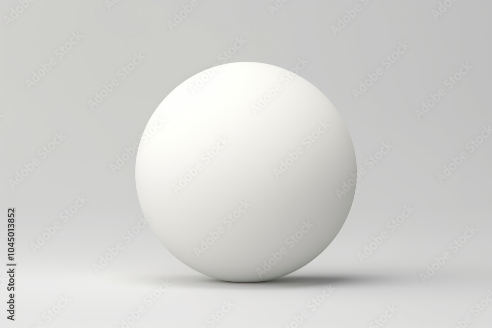 Sphere white ball egg. Sphere white ball egg.