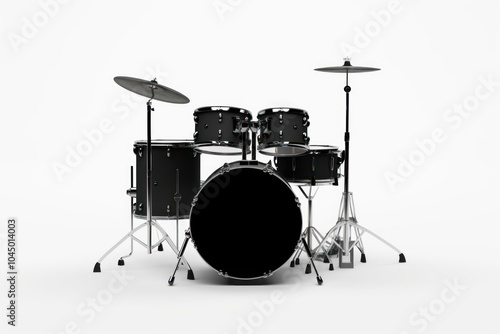 Drums percussion white background membranophone.