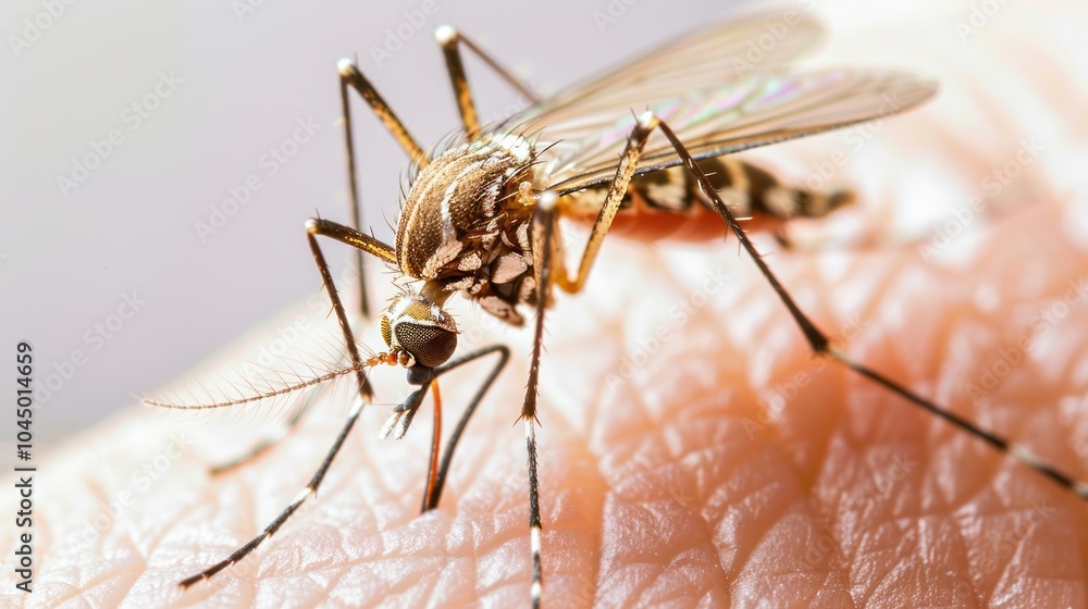 Naklejka premium Mosquito Bites On Skin