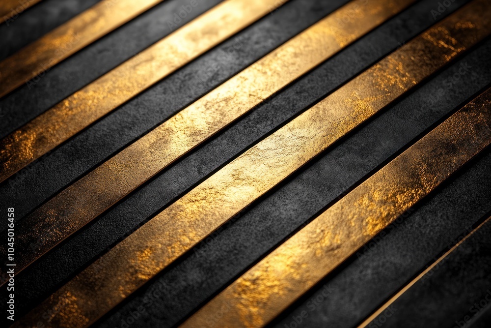 Abstract Gold and Black Stripes Abstract Gold and Black Stripes