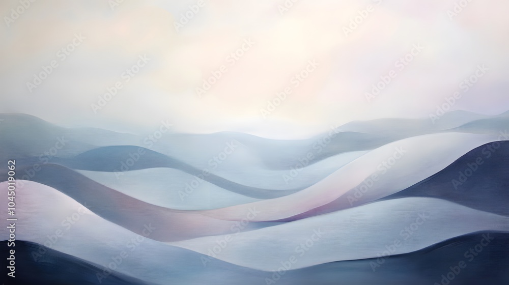 Abstract Landscape with soft flowing shapes. Abstract Background pattern Abstract Landscape with soft flowing shapes. Abstract Background pattern