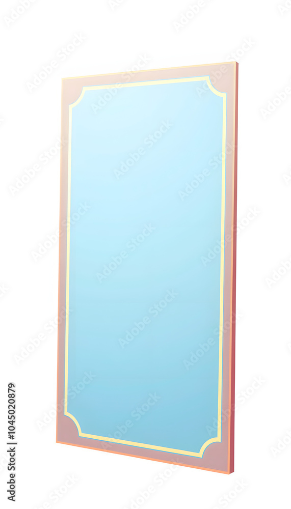 Vertical Greeting Card Mockup Template isolated with white highlights, png Vertical Greeting Card Mockup Template isolated with white highlights, png