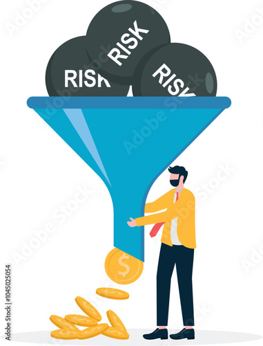 Screening, avoiding risks and crises, filtering out risky, undesirable products or investments,

