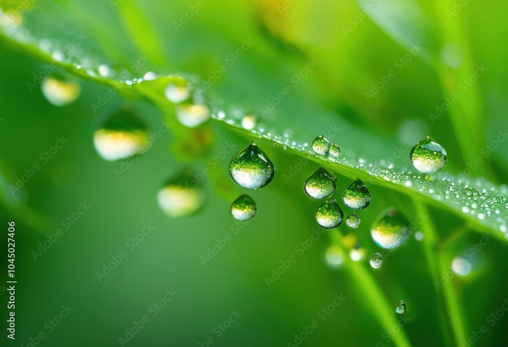 vibrant close showcasing glimmering dew drops fresh green leaf surfaces vivid details, droplet, macro, texture, sunlight, shine, foliage, water, moisture vibrant close showcasing glimmering dew drops fresh green leaf surfaces vivid details, droplet, macro, texture, sunlight, shine, foliage, water, moisture