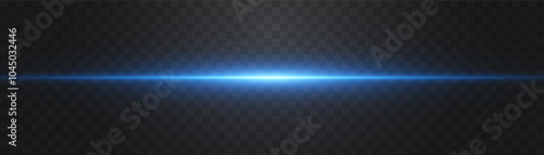 Abstract lights line on png. Vector laser beams. Glowing streaks on dark background. Luminous neon lines isolated on trasparent backgound.