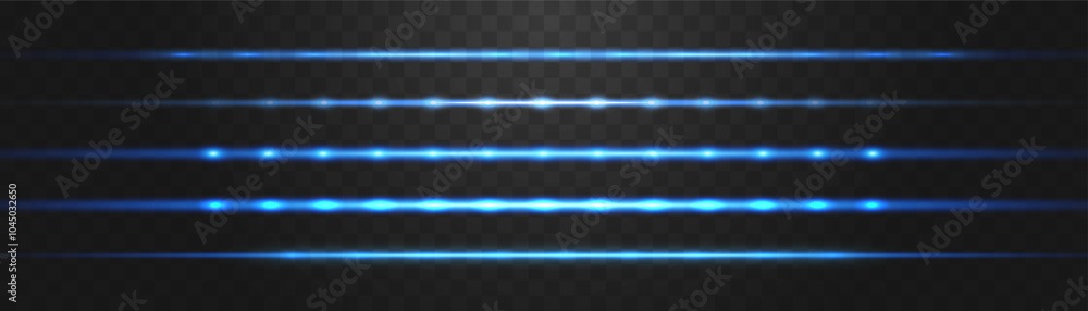 Abstract lights lines on png. Vector laser beams. Glowing streaks on dark background. Luminous neon lines isolated on trasparent backgound. Abstract lights lines on png. Vector laser beams. Glowing streaks on dark background. Luminous neon lines isolated on trasparent backgound.