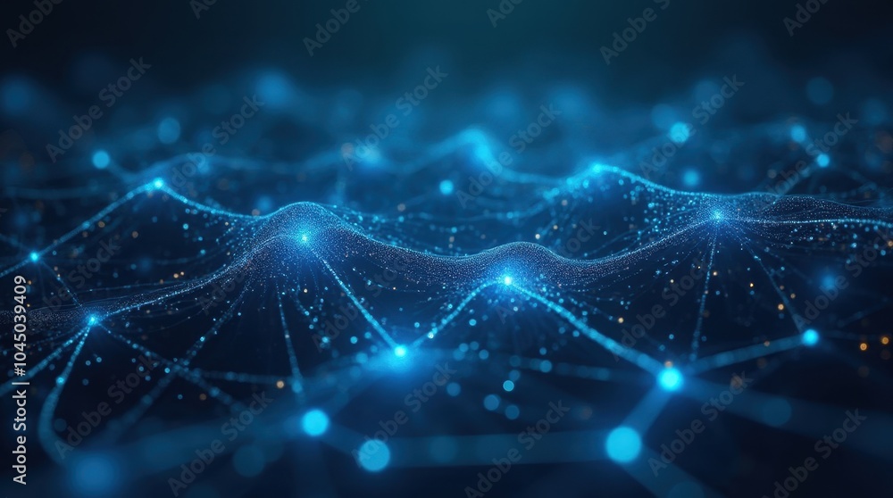 A detailed 3D rendering of a neural network, featuring transparent glowing connections that form intricate patterns. A detailed 3D rendering of a neural network, featuring transparent glowing connections that form intricate patterns.