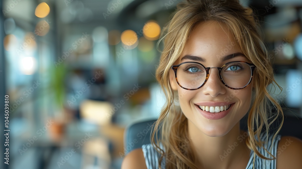 Empowered Business Woman Engaging in Virtual Industry Conferences, Radiating Enthusiasm for Professional Growth and Networking Possibilities Empowered Business Woman Engaging in Virtual Industry Conferences, Radiating Enthusiasm for Professional Growth and Networking Possibilities