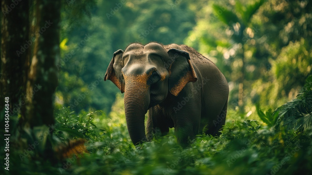 Fototapeta premium Eco-friendly initiatives designed to reduce human impact on the environment and support wildlife conservation
