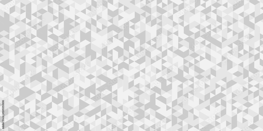 White and gray polygon Mosaic triangle overlap texture background. Vector geometric seamless gray, white cube square low polygon background. abstract surface creative diamond pattern corporate. White and gray polygon Mosaic triangle overlap texture background. Vector geometric seamless gray, white cube square low polygon background. abstract surface creative diamond pattern corporate.
