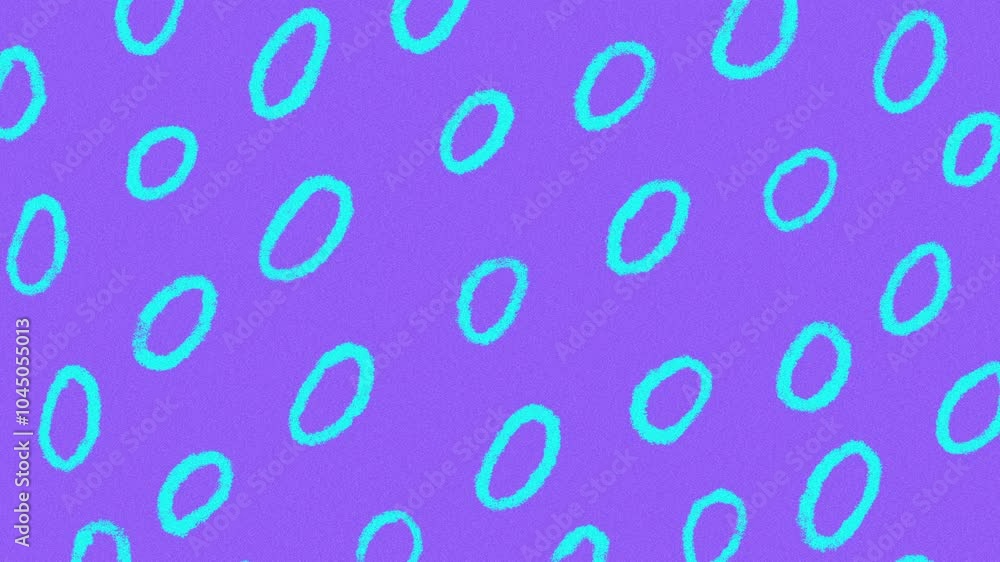 Hand drawn background circle animation Hand drawn background circle animation