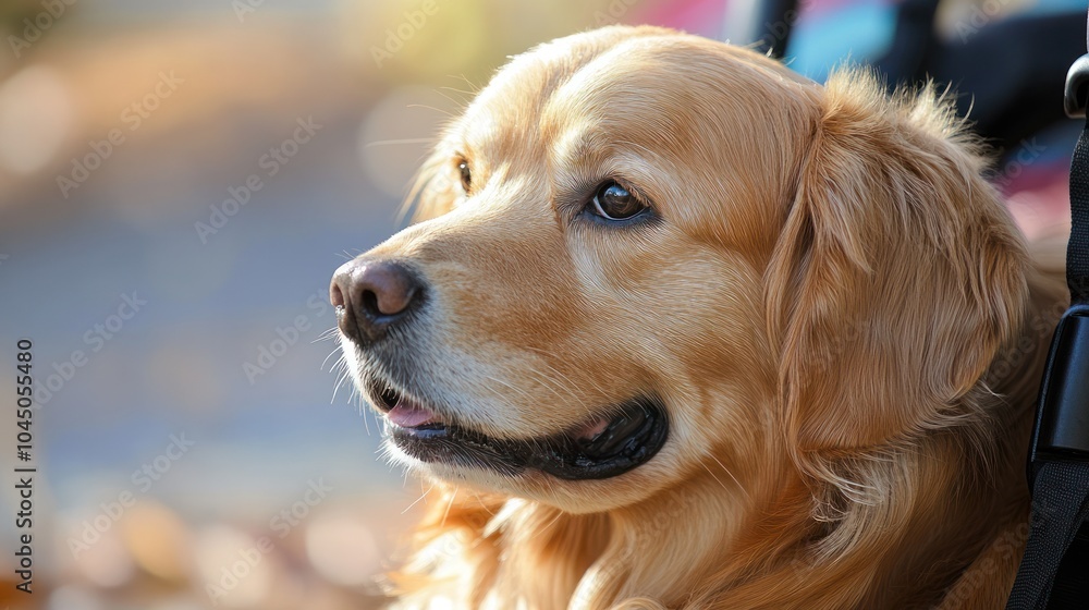 Obraz premium Specialized animal assistance for individuals with unique needs, trained to provide highly specific tasks