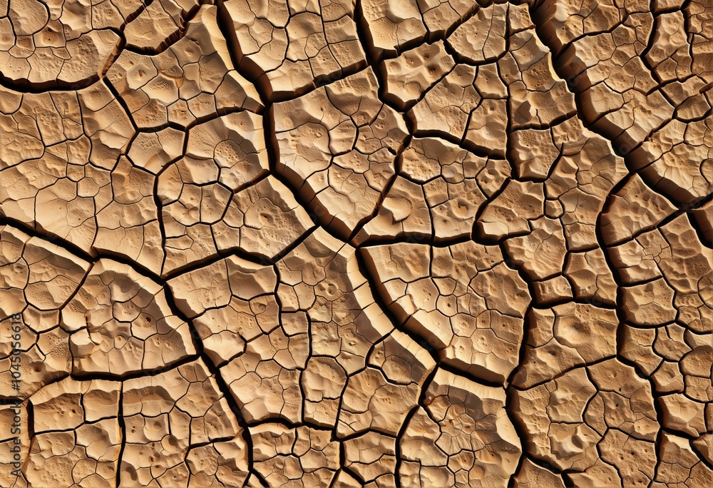 Drought-Scarred Earth Texture Drought-Scarred Earth Texture