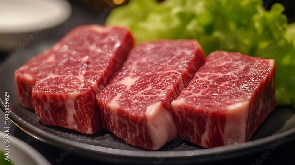 Raw Beef Steaks Ready for Grilling Raw Beef Steaks Ready for Grilling