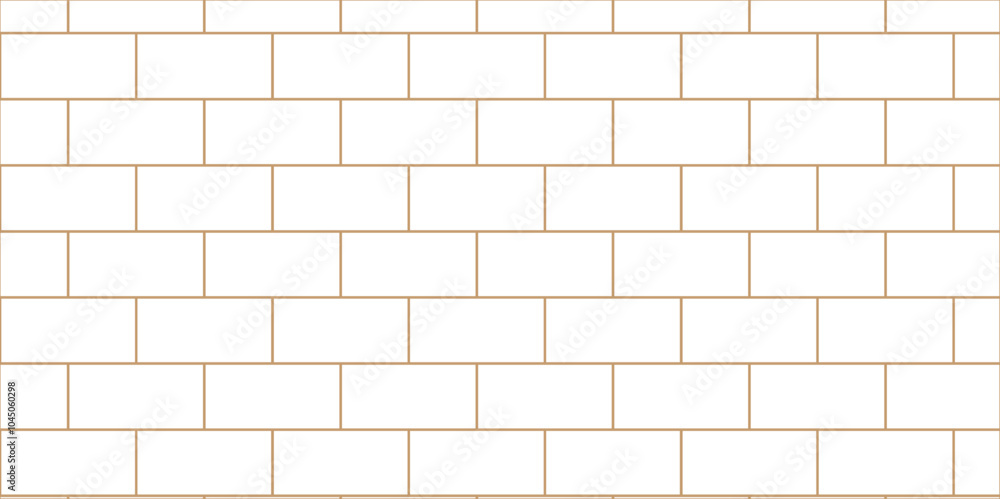 Obraz premium White brick wall background. architecture construction stone block brick wallpaper. seamless building cement concrete wall grunge background.