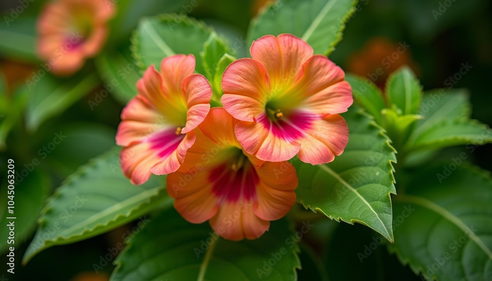 Vibrant Floral Blossoms in Bloom Vibrant Floral Blossoms in Bloom