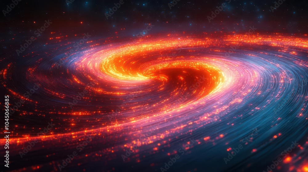 3d rendering of glowing circular lines radiating light and color, creating a mesmerizing motion blur effect that evokes a sense of depth and dynamism in a seamless panoramic view 3d rendering of glowing circular lines radiating light and color, creating a mesmerizing motion blur effect that evokes a sense of depth and dynamism in a seamless panoramic view