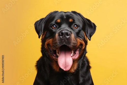 Rotweiler dog mammal animal puppy.