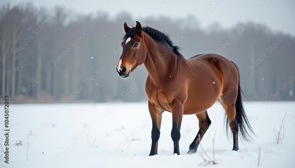 Wild beauty in a winter wonderland Wild beauty in a winter wonderland