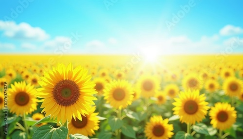  Bright and Beautiful Sunflower Field