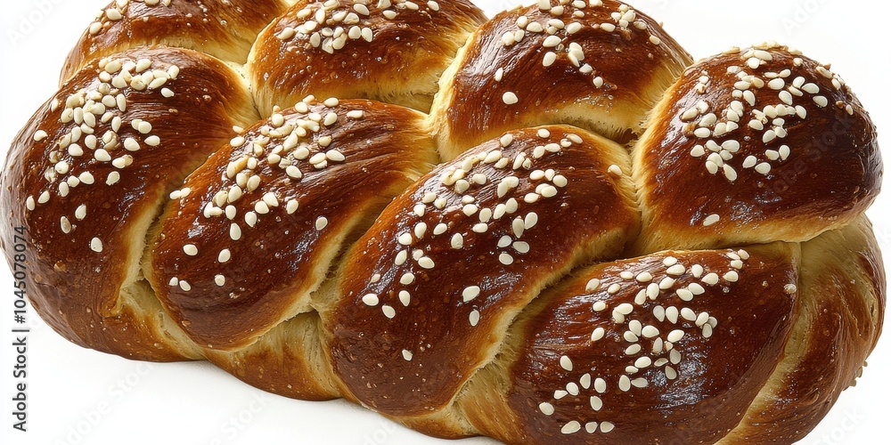 Freshly baked braided bread topped with sugar crystals, showcasing a golden crust and soft interior, perfect for breakfast or dessert Freshly baked braided bread topped with sugar crystals, showcasing a golden crust and soft interior, perfect for breakfast or dessert