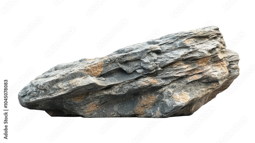 A rugged, natural stone formation showcasing unique textures and colors in natural light A rugged, natural stone formation showcasing unique textures and colors in natural light