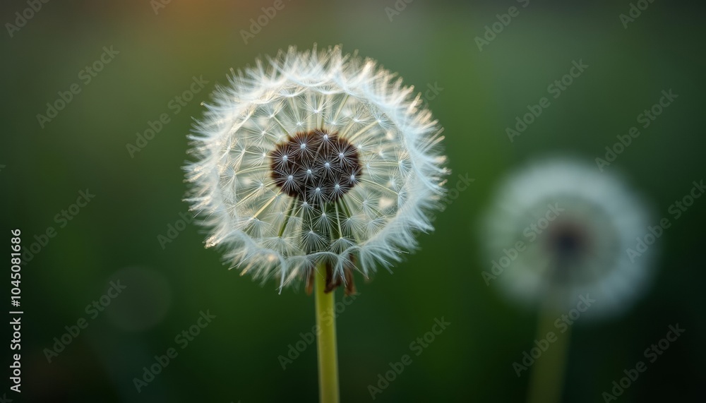  Ethereal beauty of a dandelion seed head