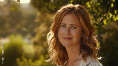 Jenna Fischer candid portrait smiling warmly in soft lighting